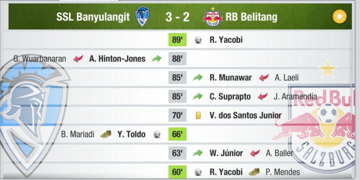 BelitangRb's tweet photo. RESULT!!!

LEG 1 @INC_LTEI S8
Round 2 Series 6

@s_banyulangit (3) - (2) @BelitangRb 

#RBBLPakam #Awayday #INCS8 https://t.co/3ZVsovrYMr
