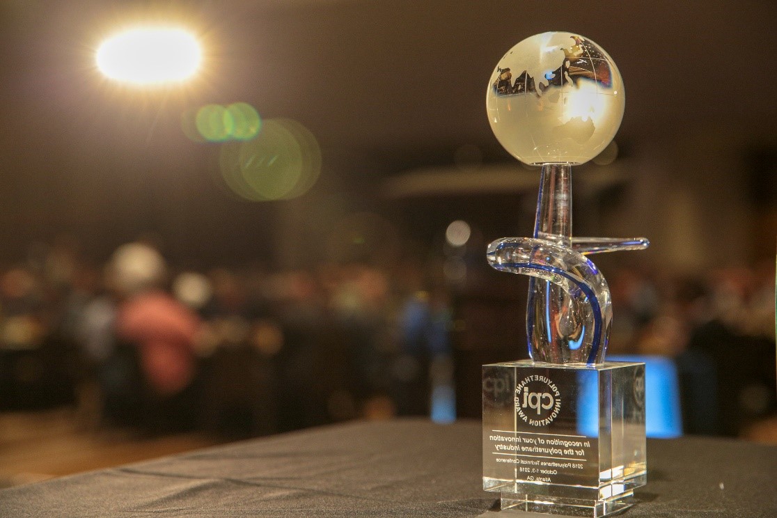 AgriPursell's tweet photo. Huntsman Corporation and Pursell Agri-Tech Announced as Winner of Prestigious 2021 Polyurethane Innovation Award 

Learn more at: https://t.co/xuQn3NT45E 
#WeAreFertilizer #Pursell #CRF #PolyCon21 #RunWithTheBull #agriculture #farmers #growers #agtech #sustainableag... https://t.co/p9DFro3B0b