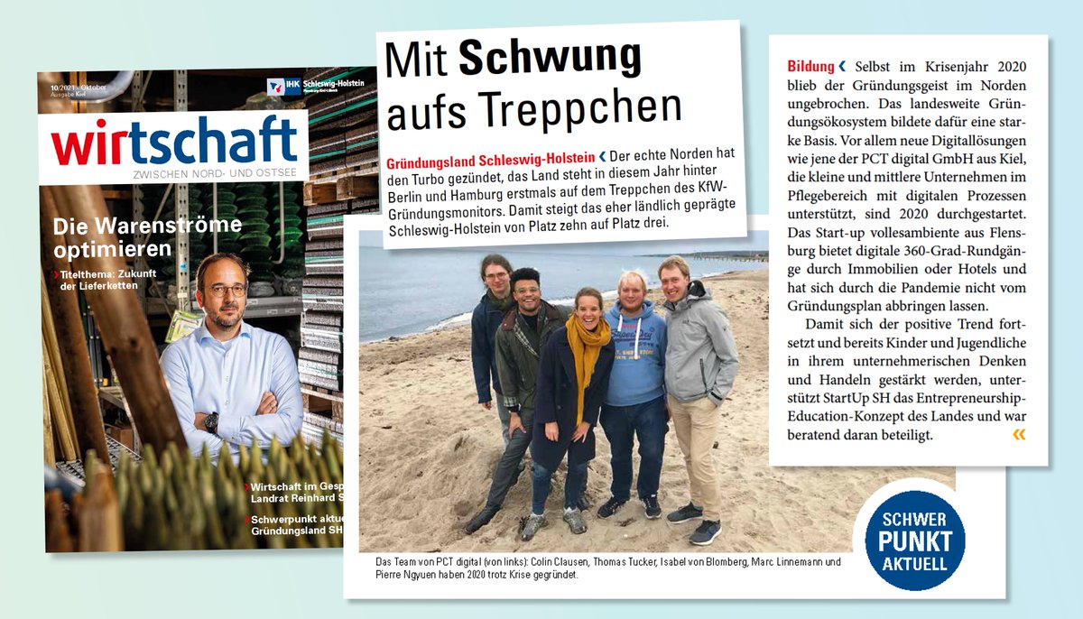 PcTdigital's tweet photo. Danke für die Erwähnung @IHKzuKiel 💙

#wirtschaftzwischennordundostsee #wirtschaft #ihk #kiel #pctdigital https://t.co/24K6XNkkb1
