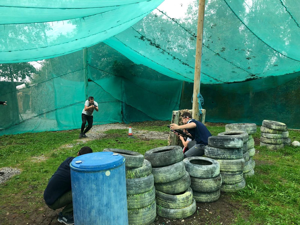 intapeople's tweet photo. Last Friday our sales team ventured to Adventure Wales in Porthcawl! A great day spent doing various activities. 
Safe to say they understood the mission, to start and finish as a team! Well done all #TeamBuildingDay #WeAreIntaPeople https://t.co/QA93Hdt6vb