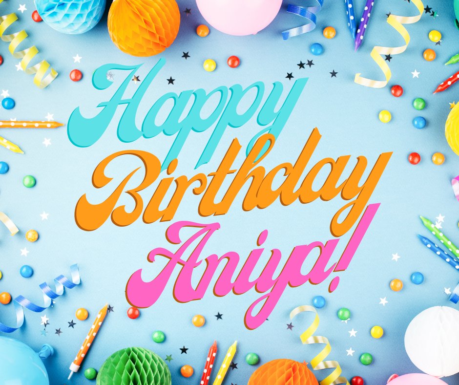 acesinmotion's tweet photo. Happy Birthday Aniya! Love, your AIM Family https://t.co/l6tCCiY5Qy