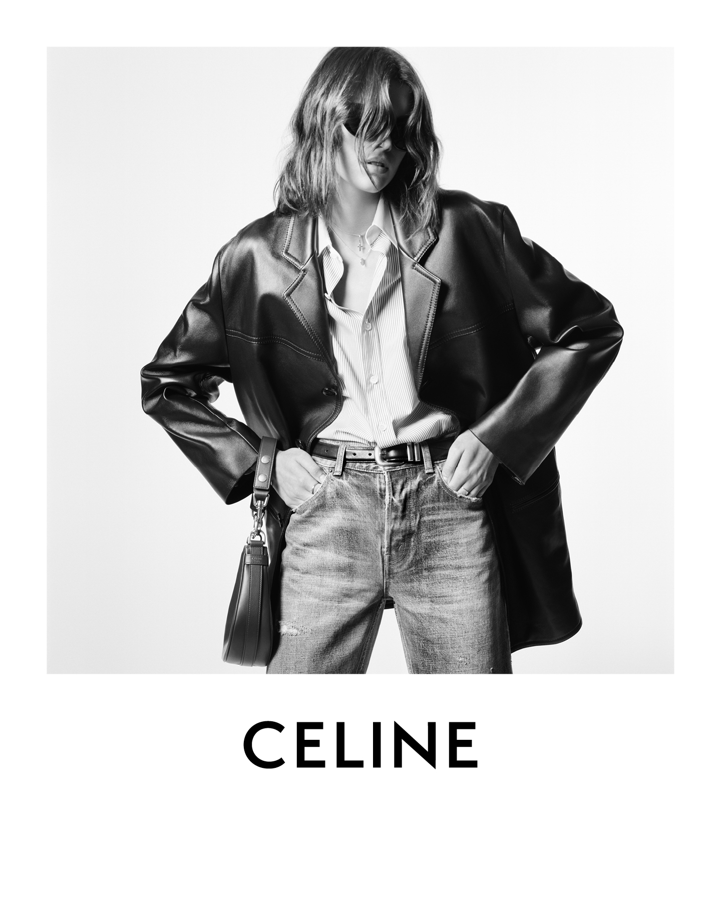 CELINE - CELINE WOMEN WINTER 21 PARADE CELINE OVERSIZE LEATHER