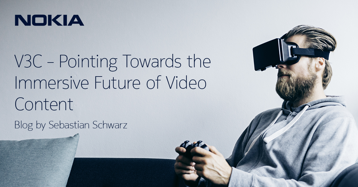 nokia's tweet image. A new family of Visual Volumetric Video-based Coding (V3C) standards, developed by Nokia and other industry partners, will completely transform the way we experience video. Read more on our blog: nokia.ly/3Bw9w4F

 #Video #VideoCoding #Innovation