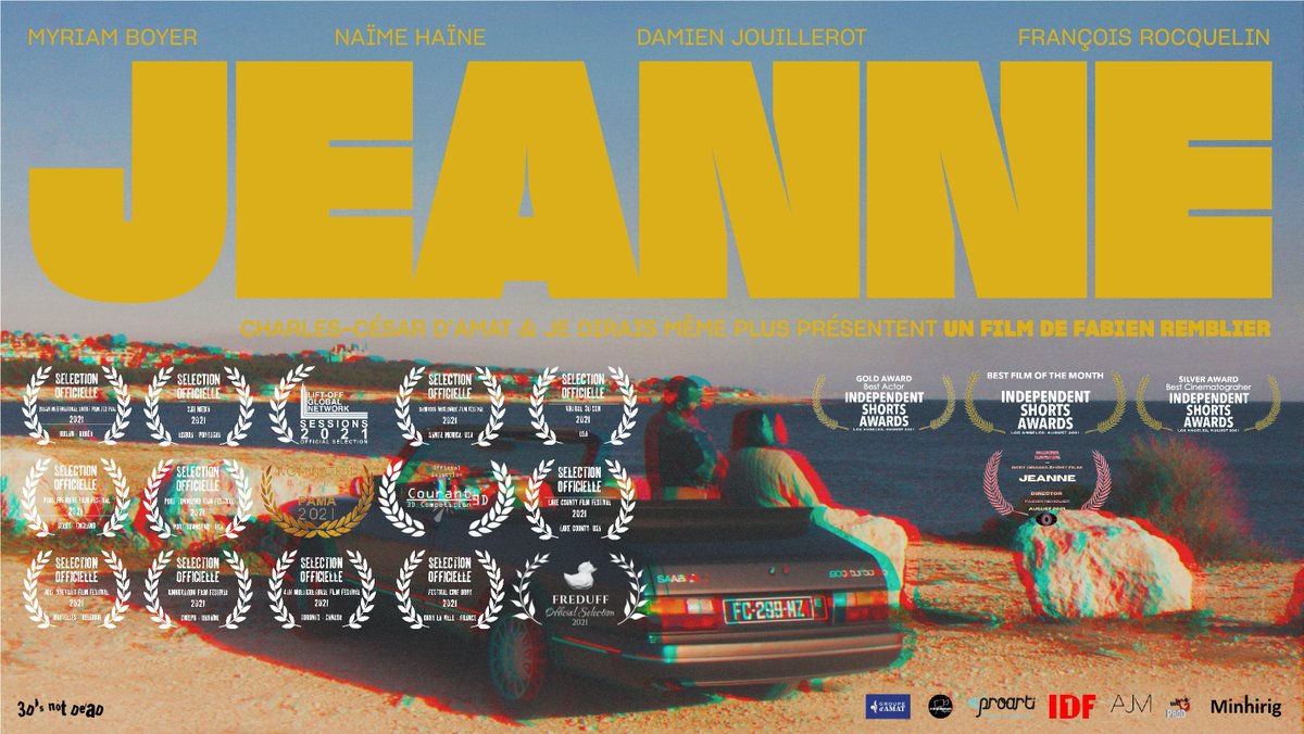 FabienRemblier's tweet photo. 17ème sélection, pour mon film JEANNE au @frenchduckff !
Jeanne, un film en 3D-relief avec #myriamboyer Naïme Haïne, #francoisrocquelin et #damienjouillerot 
#3D #S3D #filmfestival #courtmetrage #shortfilm #3DIsNotDead https://t.co/on00BVvOIa