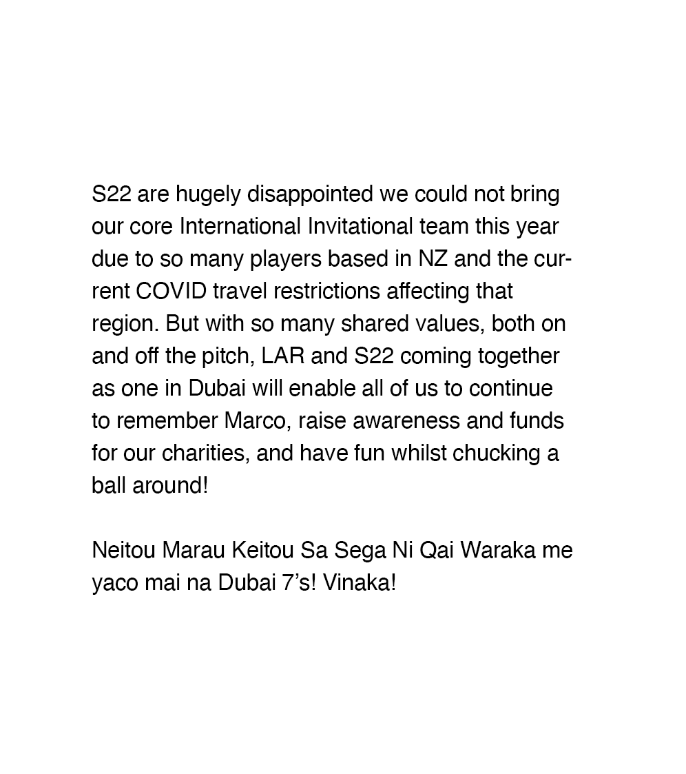 S22_official's tweet photo. S22 🤝 Life After Rugby (LAR) https://t.co/VSXep7U4Fw