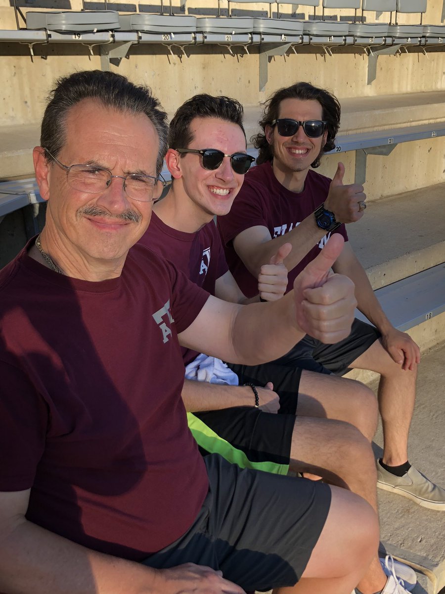 ALSSpanish's tweet image. Who knew that the highlight of spending the weekend with our 2 younger sons (Texas-born and Aggies to boot!) would be beating ‘Bama!!! Whoop &amp;amp; Gig’em 👍