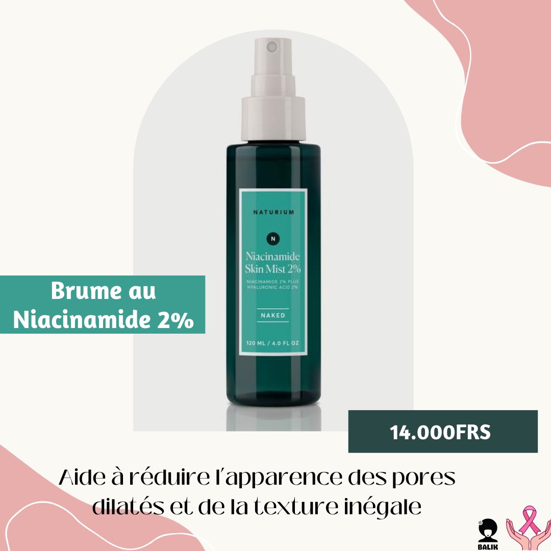 BalikSecrets's tweet photo. La niacinamide aide à améliorer la texture de la peau, estompe les rides et ridules, resserre les pores dilatés, agit sur les rougeurs, le jaunissement du teint, les boutons, le contrôle de la production de sébum. https://t.co/oriU7Pd6zq https://t.co/Ls2sItTu43