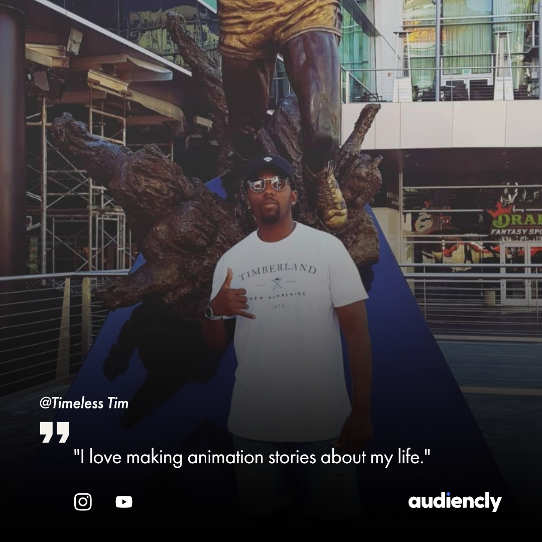 NEW EXCLUSIVE – Timeless Tim! ⁠
⁠
Check him out on Youtube!
⁠
#exclusives #newtalents #gaming #youtube #gaming #animation