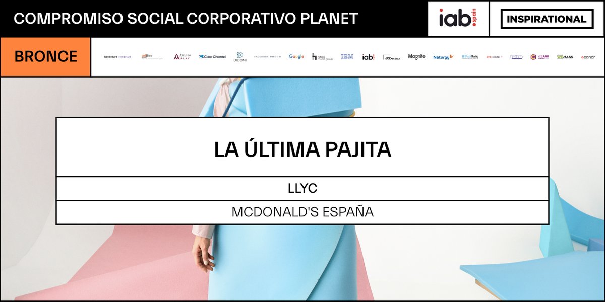 jallorente's tweet photo. Felicidades @mcdonalds_es por este Bronce en Compromiso Social Corporativo Planet que nos anuncia @IAB_Spain #Inspirational21 #OpentoOpenness #creatividadLLYC
https://t.co/O0WnFVYFlg https://t.co/E1Qkj0ibNt