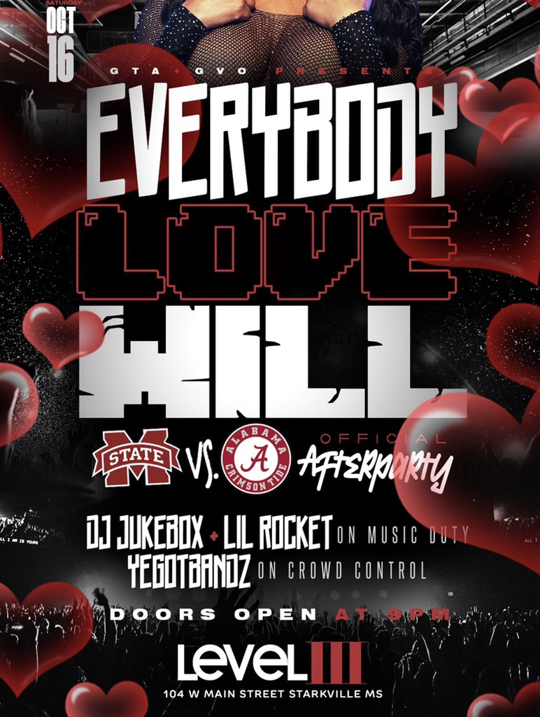 DjGoat7's tweet photo. Y’all know who really run the 662 see y’all in the building this Saturday https://t.co/l8gFe7zAEk