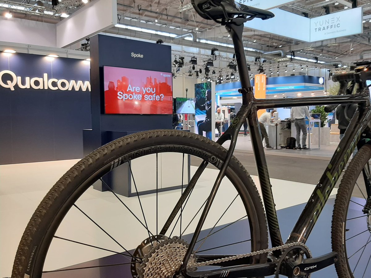 Preparing to unleash Spoke at ITS World Congress with our partners at Qualcomm. Come by to visit us. #ITSHamburg2021
