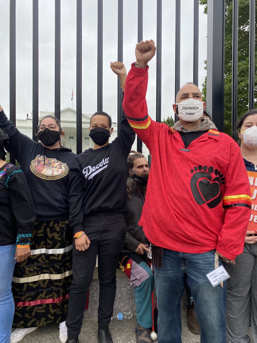 IENearth's tweet image. ⚠️ HAPPENING NOW ⚠️ DC law enforcement has brought out the LRAD to use against elders on Indigenous Peoples’ Day!