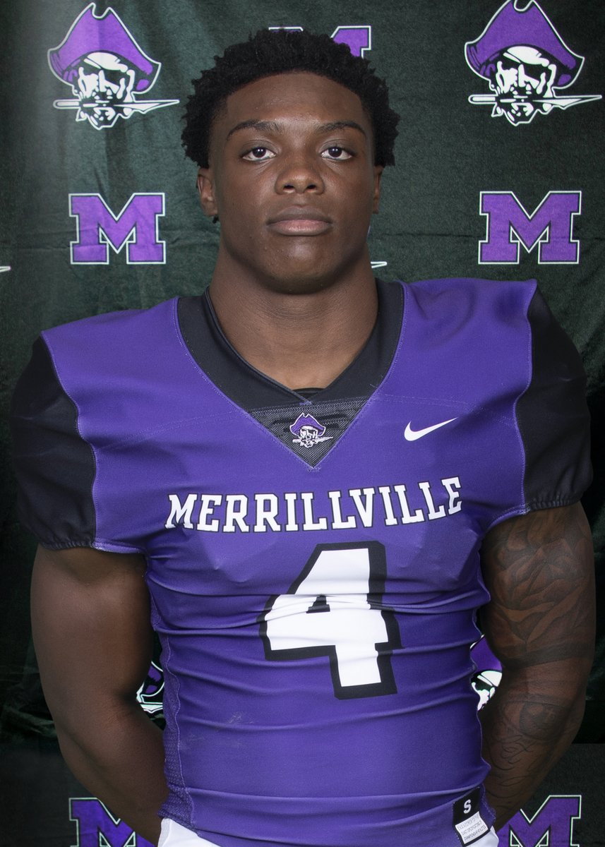 mhspiratefball's tweet photo. Congrats to @mhspiratefball RB @TankL_ on being named Skill Player of the Week for Lake Central.  Lavarion had 19 Carries for 249 Yards and 4 TDs! https://t.co/O50TEz3rll