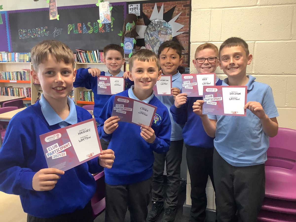 Layton_Year5 (@layton_year5) on Twitter photo <a href="/MrNewcombe_/">Kieran Newcombe</a> & <a href="/barlow_shanice/">Shanice Barlow</a> took 6 of our finest to represent <a href="/Layton_Primary/">Layton Primary School</a> in the <a href="/EFL/">EFL</a> Kids Cup this morning with <a href="/BFCCT_/">Blackpool FC Community Trust</a>
Well done guys ๐ <a href="/MrsPoole93/">Lauren Poole</a> <a href="/MrsGladwin11/">Christine Gladwin</a> <a href="/MissJBunce/">Jemma Bunce</a> <a href="/misslaw_lsa/">MissLaw_LSA</a> <a href="/RuthGoldstone/">Ruth Goldstone</a> #GrowingGreatMindsTogether <a href="/MrNewcombe_/">Kieran Newcombe</a> & <a href="/barlow_shanice/">Shanice Barlow</a> took 6 of our finest to represent <a href="/Layton_Primary/">Layton Primary School</a> in the <a href="/EFL/">EFL</a> Kids Cup this morning with <a href="/BFCCT_/">Blackpool FC Community Trust</a>
Well done guys ๐ <a href="/MrsPoole93/">Lauren Poole</a> <a href="/MrsGladwin11/">Christine Gladwin</a> <a href="/MissJBunce/">Jemma Bunce</a> <a href="/misslaw_lsa/">MissLaw_LSA</a> <a href="/RuthGoldstone/">Ruth Goldstone</a> #GrowingGreatMindsTogether