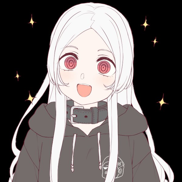 白髪赤目のtwitterイラスト検索結果