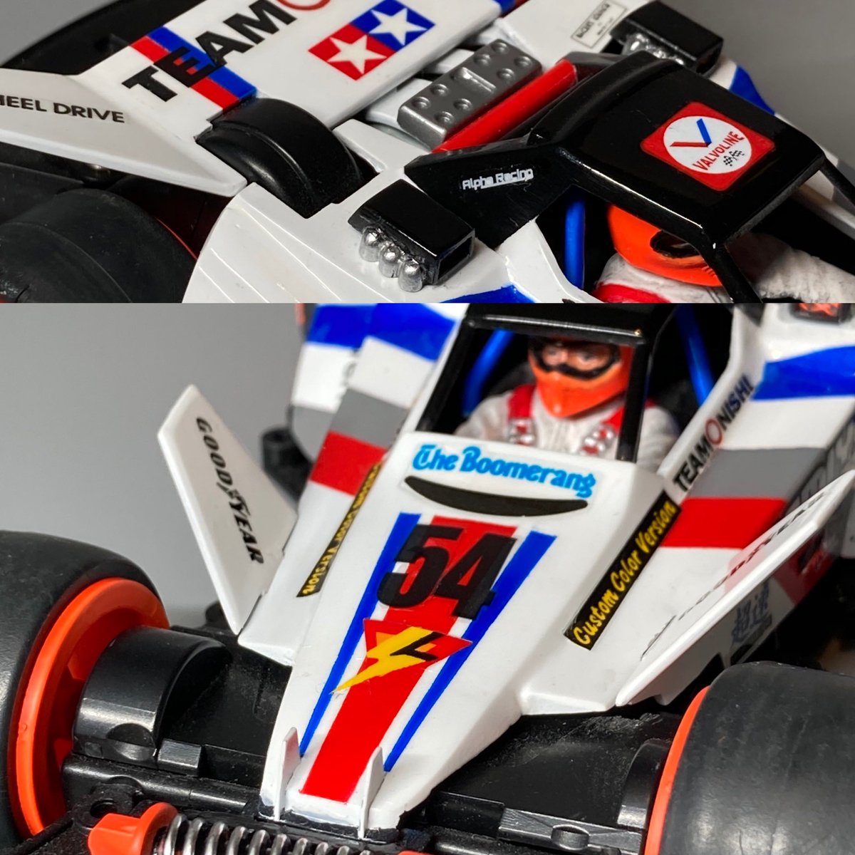 【アニメ再現・四駆郎のブーメラン！】全塗装ブーメラン ダッシュ！