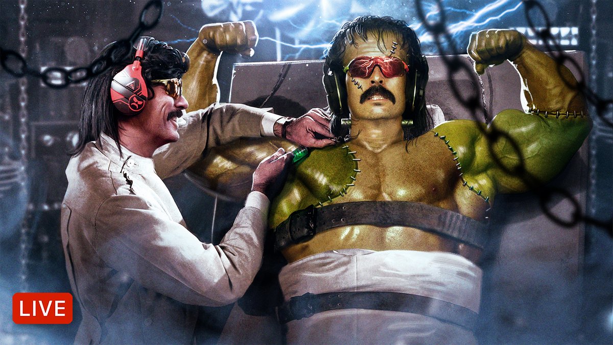 DrDisrespect's tweet photo. 🔴LIVE in 30 minutes

Feels good to be back from an NDA'd mini vacation.

Today, nothing but hot shot maneuvers.  Jumping on Season 6 Warzone for the first time and looking good doin it.... except I'm playing with @timthetatman.

https://t.co/ethohFJafL https://t.co/hoFrtDQGPw