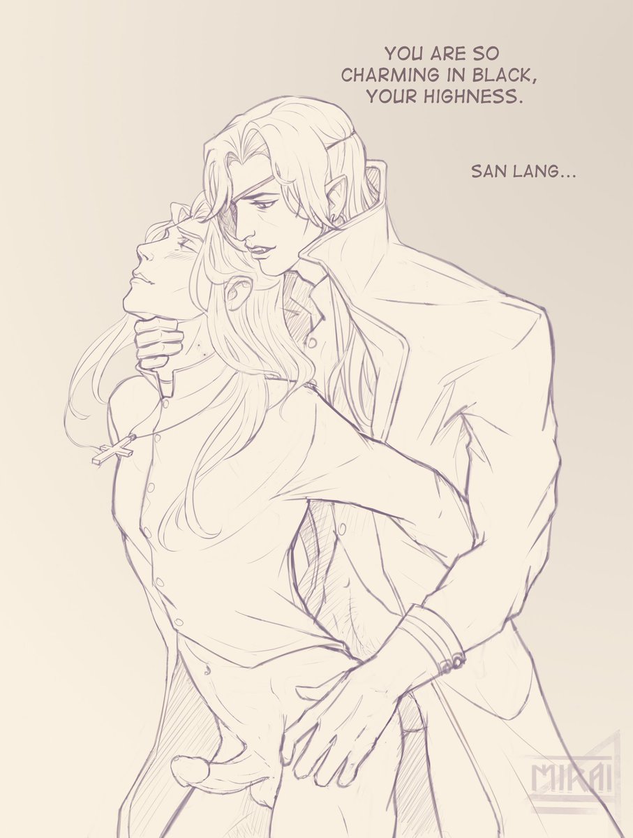 Day 10: role play 
Passionate vampire and seductive priest

#Kinktober  #kinktober2021 #HeavenOfficialsBlessing #TGCF #TianGuanCiFu #XieLian #HuaCheng #hualian #bl #yaoi