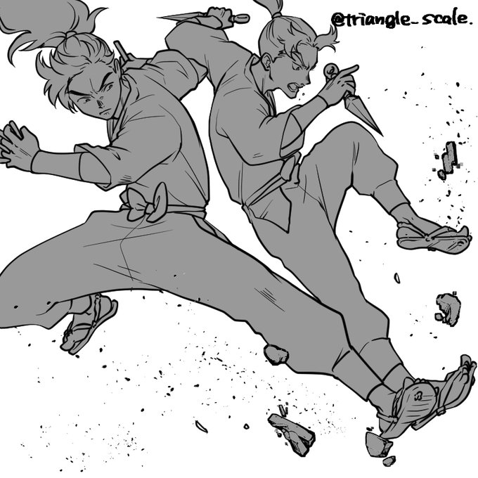 #nin_draw 
遅刻参加ァ!!! 