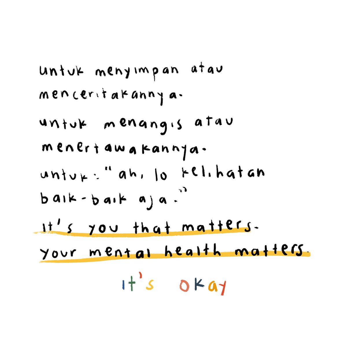 ntsana_'s tweet photo. #YourMentalHealthMatters💚 https://t.co/CrYzXLTOVl