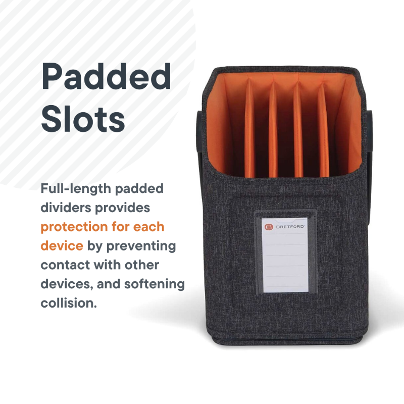 Bretford's tweet photo. The new #caddy is the most durable solution to safely transport #studentdevices in the classroom and preserve precious class time. Find out more here! #Bretford #EdTech #CUBEToploader #CUBETransport