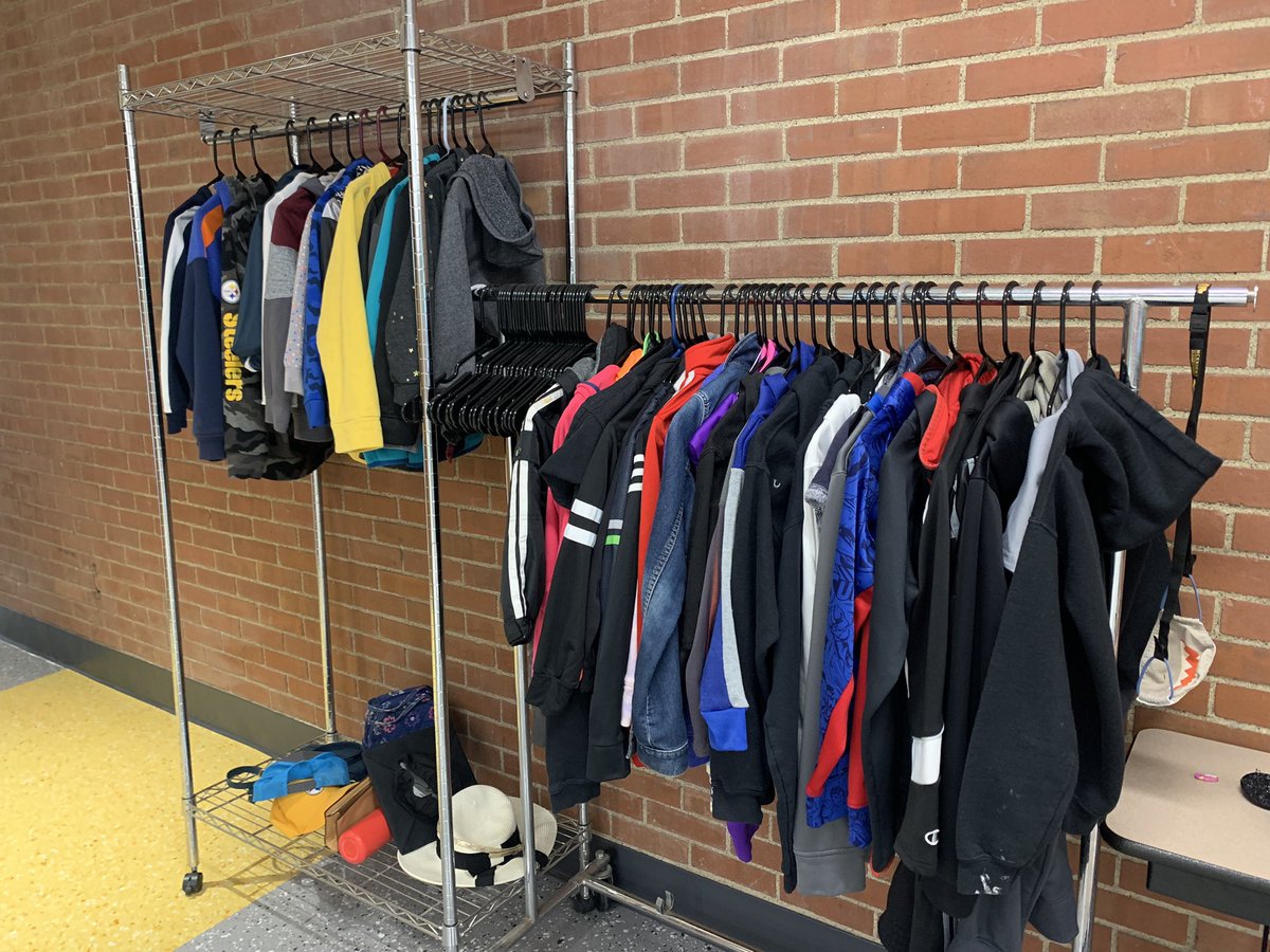 NA_McKnight's tweet photo. Help our missing items find a home. Have your student check the lost and found next to the gym. https://t.co/RNhd3PqASG