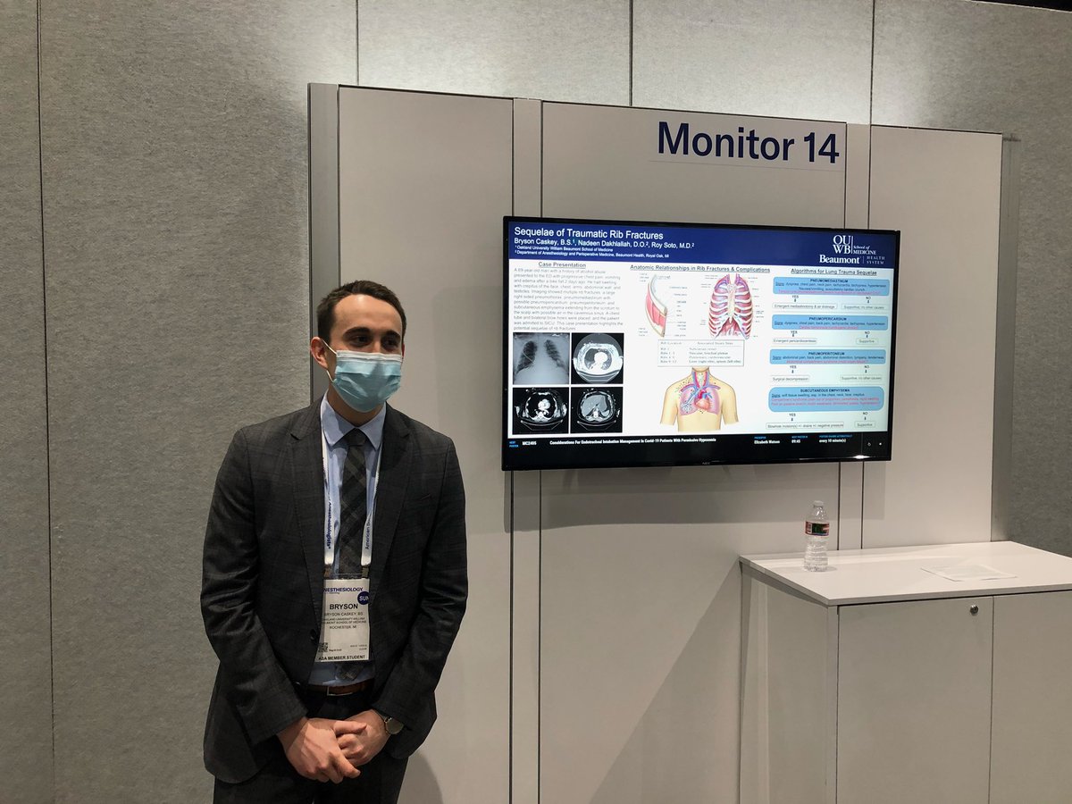 bcaskers's tweet photo. Had a blast and am so grateful for the opportunity to learn from and connect with leaders in the field and to present my interesting cases at #ANES21 !! San Diego has been awesome! https://t.co/ZxLHtjlWal