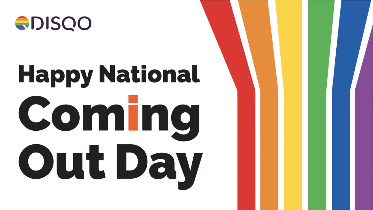 DISQO's tweet photo. As we honor #NationalComingOutDay, we’re sharing new research with @dothewerq about receptiveness to #LGBTQ+ visibility and authentic representation in the #advertisingindustry and content. Learn more here: https://t.co/0NYQ258J7R https://t.co/094UfCa0xR