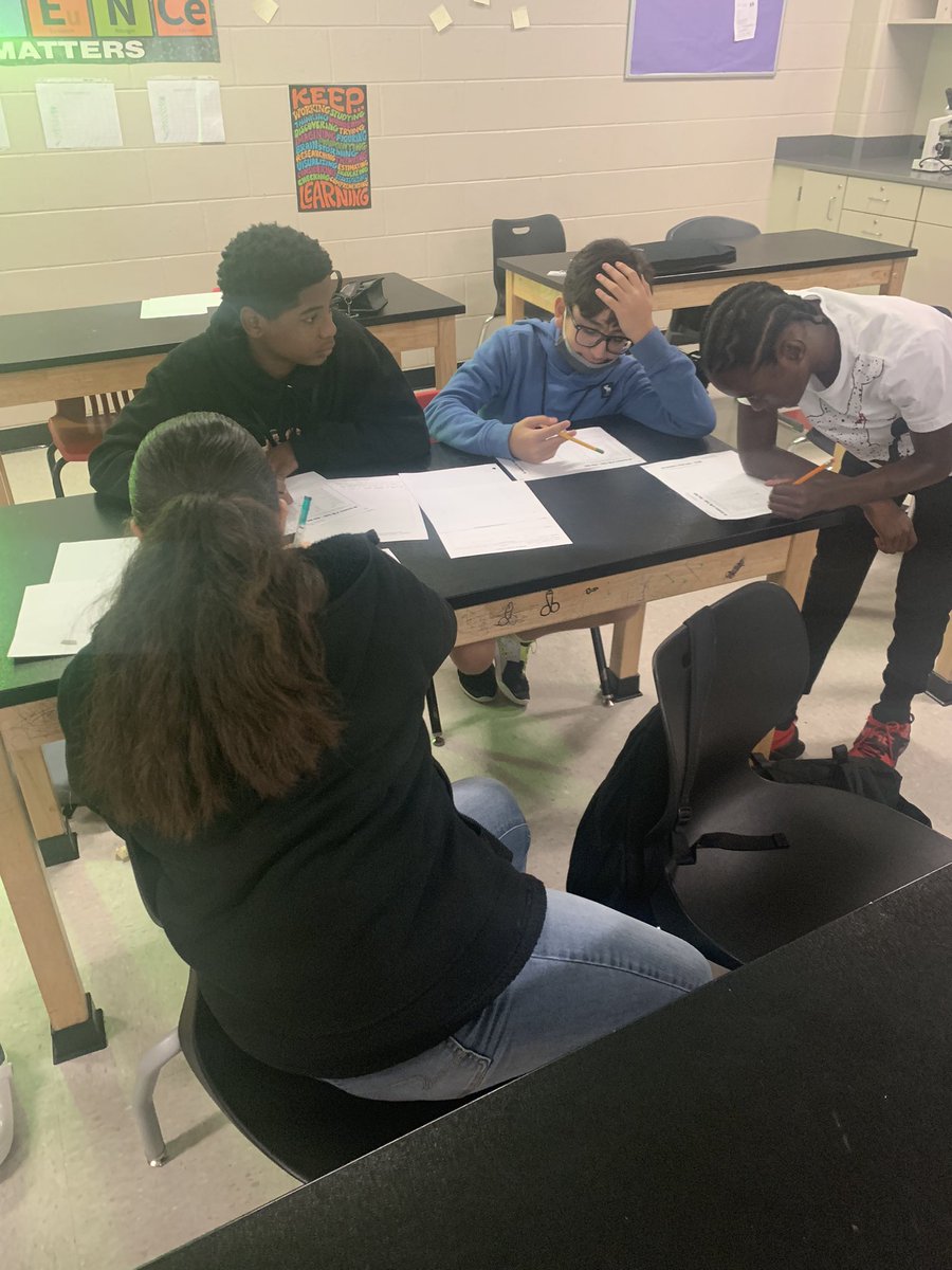 CoachNunn2's tweet photo. Students are back after Fall Break Learning about Genetics by taking an Inherited Traits Inventory of their peers! 😀 #collaboration #teamworkmakesthedreamwork #madscience #Beelite_WMS @HumbleISD_WMS https://t.co/DAOMut4Hh5