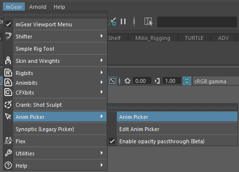 Mgear Rigging Icon Emilio Serrano on Twitter: