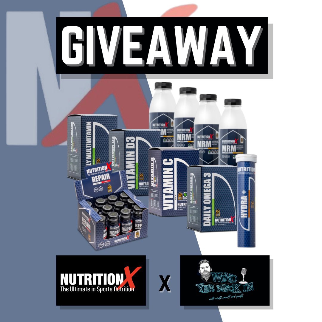 🚨GIVEAWAY TIME🚨

To celebrate the recent episode with <a href="/Nutrition_X/">Nutrition X - NX</a> and <a href="/close_nutrition/">Prof Graeme L. Close</a> - we have the ultimate nutrition bundle giveaway!💪🏻🛡
.
.
Head over to our Instagram to enter and find out more👀 
.
.
instagram.com/p/CU5GZUPoqXz/… 📸