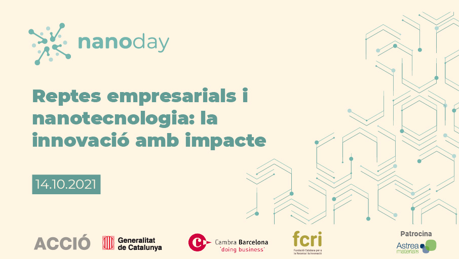 Nanomol Technologies (@nanomoltech) on Twitter photo El proper 14 d'octubre <a href="/nanomoltech/">Nanomol Technologies</a> participarà al #Nanoday <a href="/fundaciorecerca/">Fundació FCRI</a> <a href="/accio_cat/">ACCIÓ</a>. El nostre CEO <a href="/SantiSala1/">SantiSala</a> serà un dels ponents de la taula rodona sectorial de salut
fundaciorecerca.cat/ca/nanoday/ El proper 14 d'octubre <a href="/nanomoltech/">Nanomol Technologies</a> participarà al #Nanoday <a href="/fundaciorecerca/">Fundació FCRI</a> <a href="/accio_cat/">ACCIÓ</a>. El nostre CEO <a href="/SantiSala1/">SantiSala</a> serà un dels ponents de la taula rodona sectorial de salut
fundaciorecerca.cat/ca/nanoday/