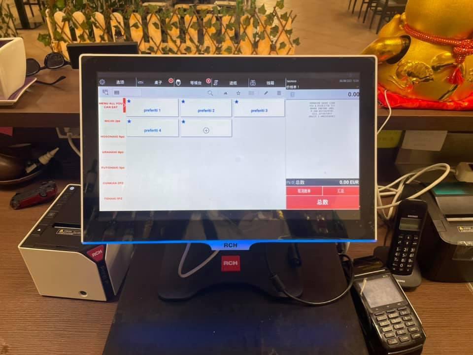 Caputoservice's tweet photo. Installato Sistema Gestionale ATOS RCH in lingua Cinese  Presso Il Ristorante SUSHI CIAO HOKKAIDO, VIa M. Nicoletta 151
 88900 Crotone (kr) #registratoretelematico #rch #caputoservice #android #lavoraconimigliori https://t.co/paCcytLBFe