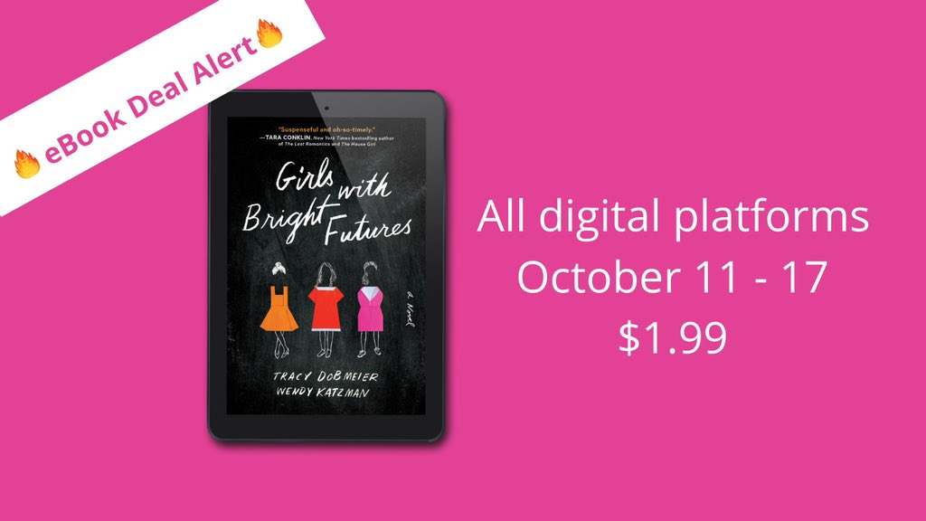 katzndobs's tweet photo. Ebook deal this week!!! Read it before it’s a TV series! https://t.co/0H0zzeDHo9