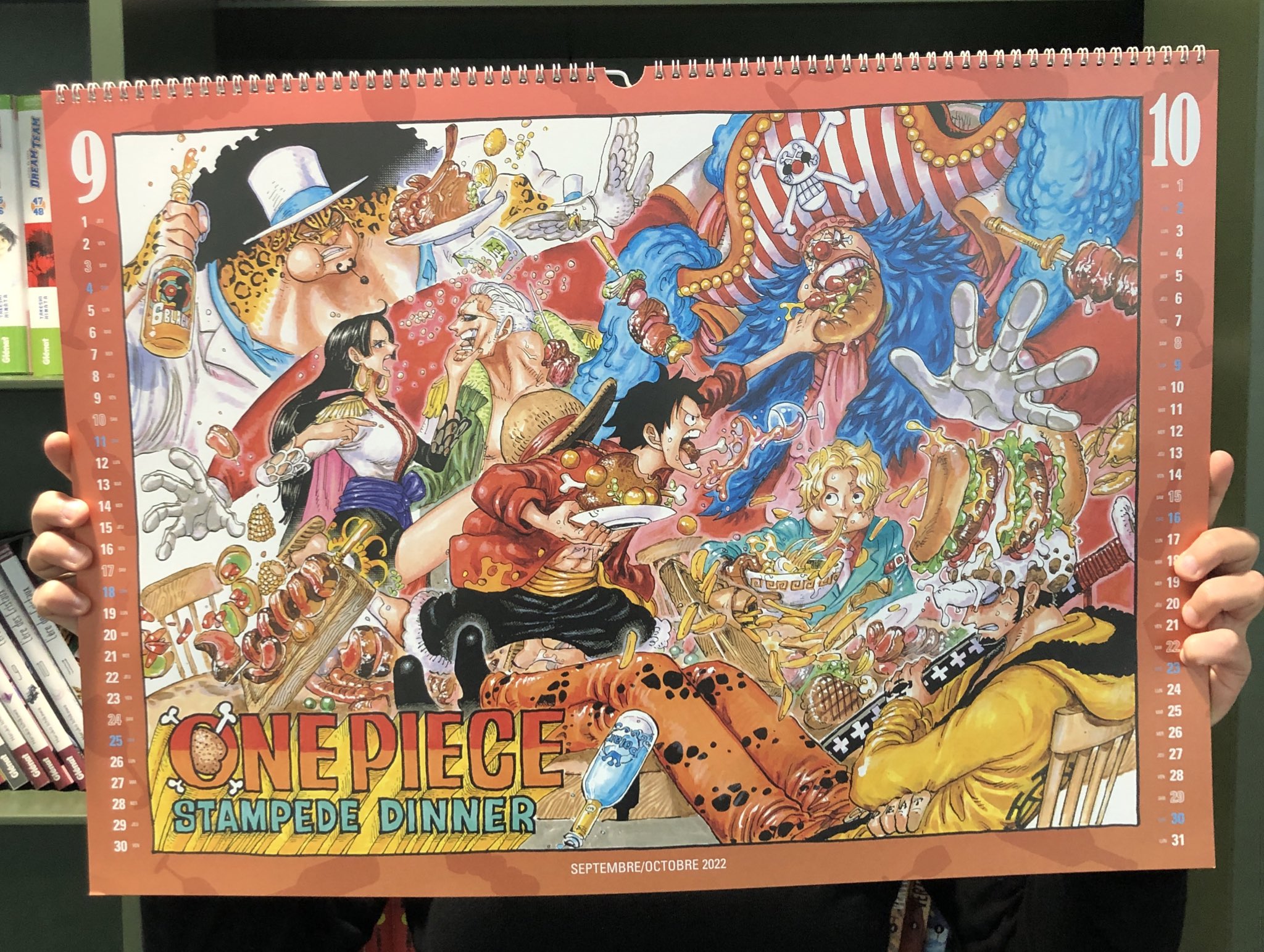 Glénat Manga on X: On vous prépare déjà à 2022 avec le calendrier One Piece  🏴‍☠️ À retrouver dès maintenant en librairie !  / X