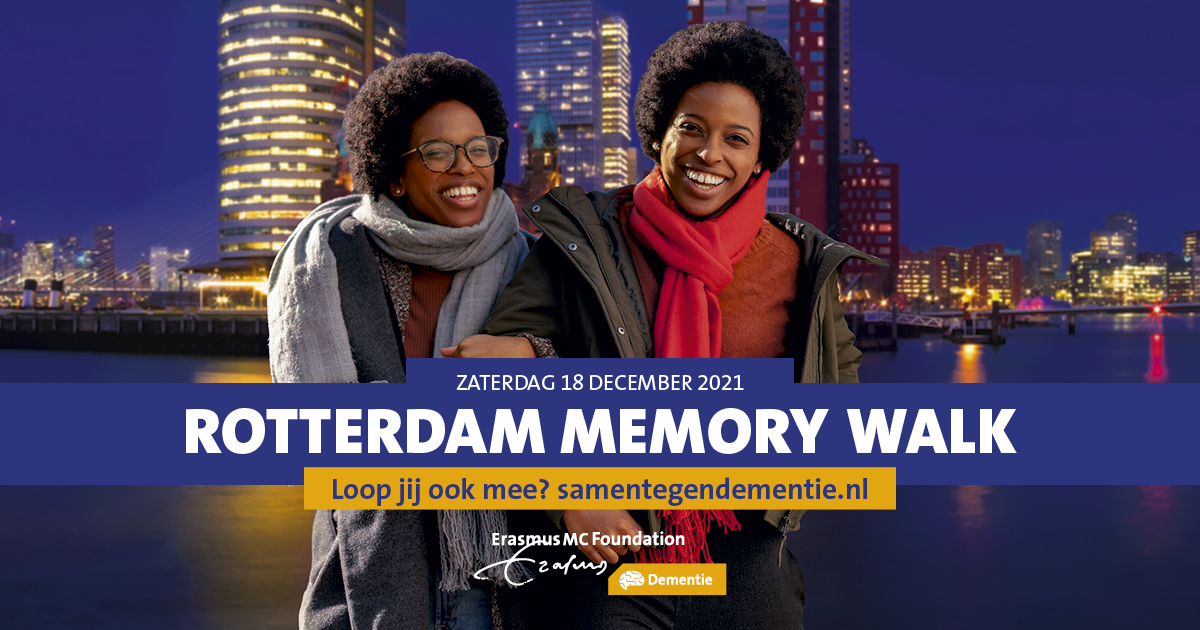 EMCfoundation's tweet photo. Op zaterdag 18 december 2021 lopen we samen de #RotterdamMemoryWalk van circa 7 km door het mooie verlichte #Rotterdam. Help jij mee belangrijk #dementieonderzoek mogelijk te maken? Schrijf je in via ▶️ https://t.co/iqXuObQQdO en loop mee! #samentegendementie https://t.co/McC0K2y5Jt