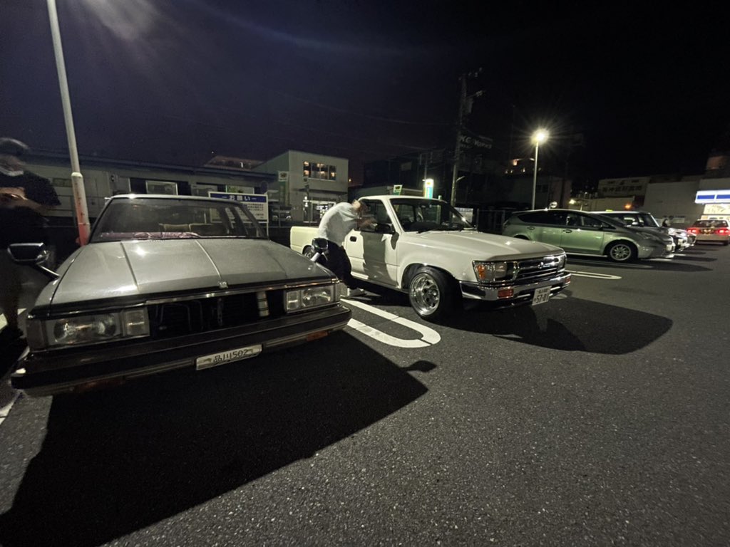 INAZUMASHIFT's tweet photo. まさかまさかの自分の車2台並ぶとは夢にも思ってなかった！ https://t.co/SPB0JIYKBL
