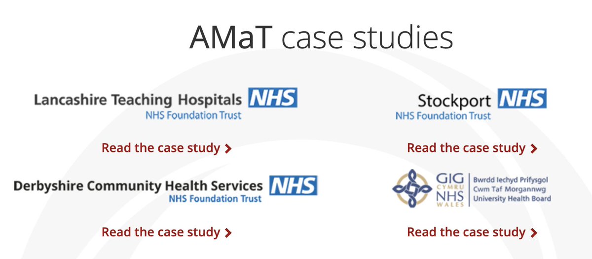 NICE nurse scholar Natalie Morgan Thomas explains how Cwm Taf Morgannwg University Health Board in Wales is advancing care with evidence from AMaT, read the case study here at amat.co.uk

 <a href="/NICEComms/">NICE</a> <a href="/CwmTafMorgannwg/">Cwm Taf Morgannwg University Health Board</a>