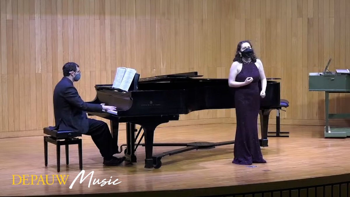 Today Sophie Berman '21 sings "Je t'aime!" Enjoy the video on facebook.com/depauwmusic!