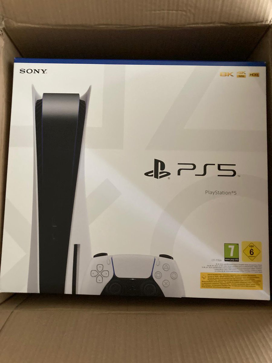 Dank <a href="/PS5Deutschland/">PS5 Drops Deutschland</a>  und <a href="/_SpieleGrotte_/">SpieleGrotte</a>  hab ich jetzt endlich auch eine PS5. Danke dafür 😊