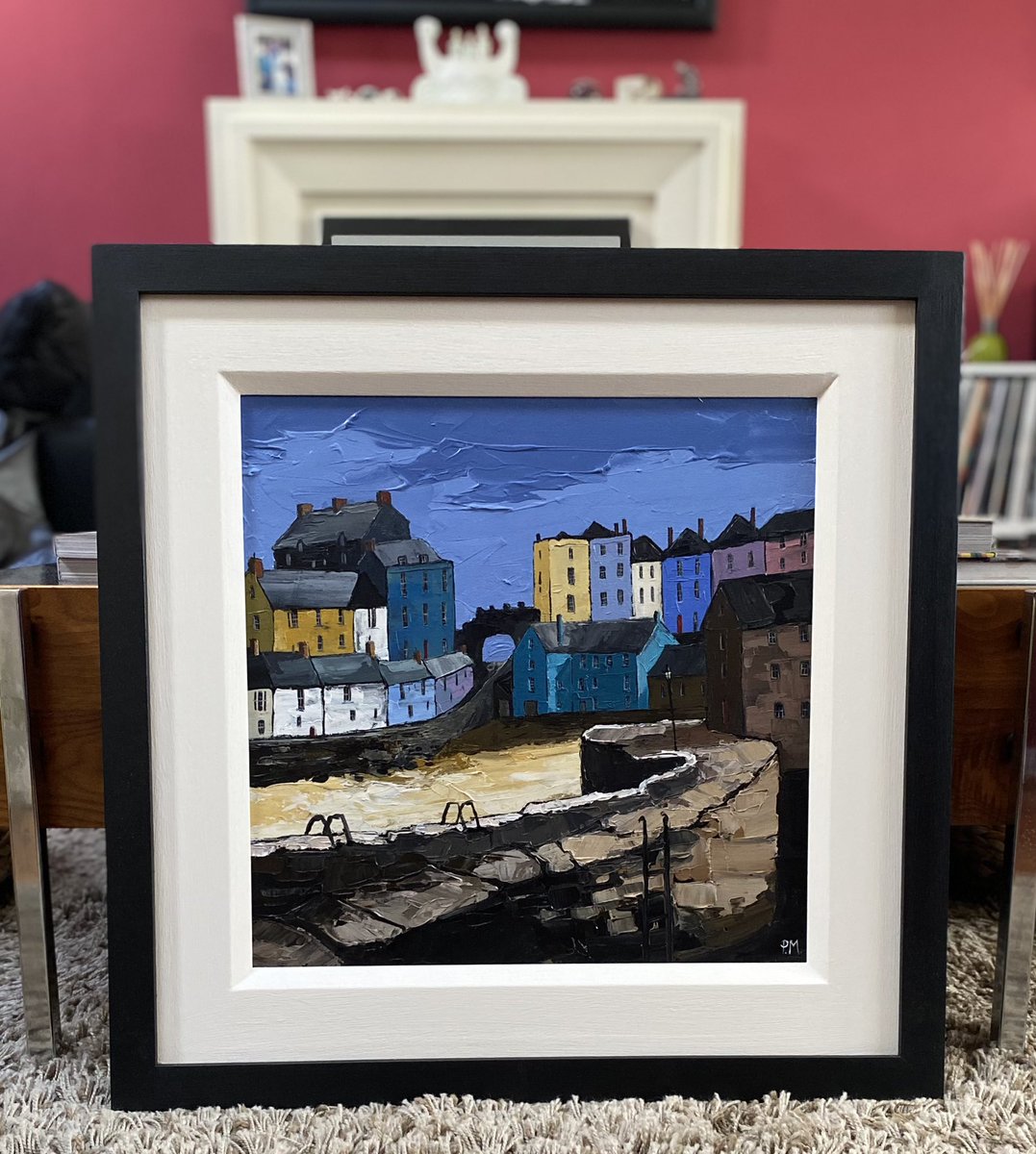 “Dry Dock - Tenby” #aroundtenby #aroundtheworld #drydock #harbour #art_workspace #artart #artoftheday🎨 #artcollector #artcollection #welshart #artforwales #pembrokeshire #tenbybeach #lastframe