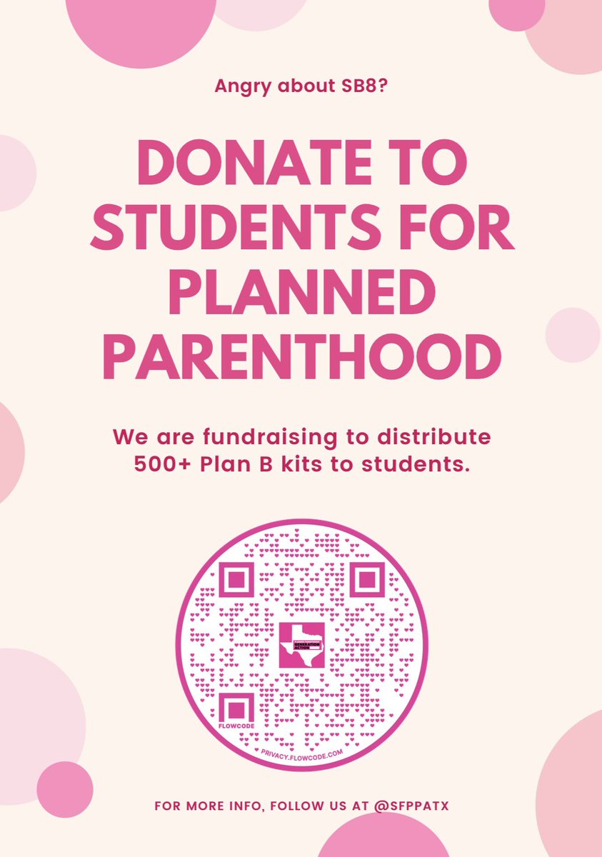 wondering where all those bans off our bodies signs came from at ACL this weekend? they came from me! saw this poster on the big screen but didn’t get to scan? here it is!!! <a href="/SFPPatx/">Students for Planned Parenthood</a> is collecting funds to distribute 500+ Plan B Kits on campus &amp; we need all the help we can get 💞