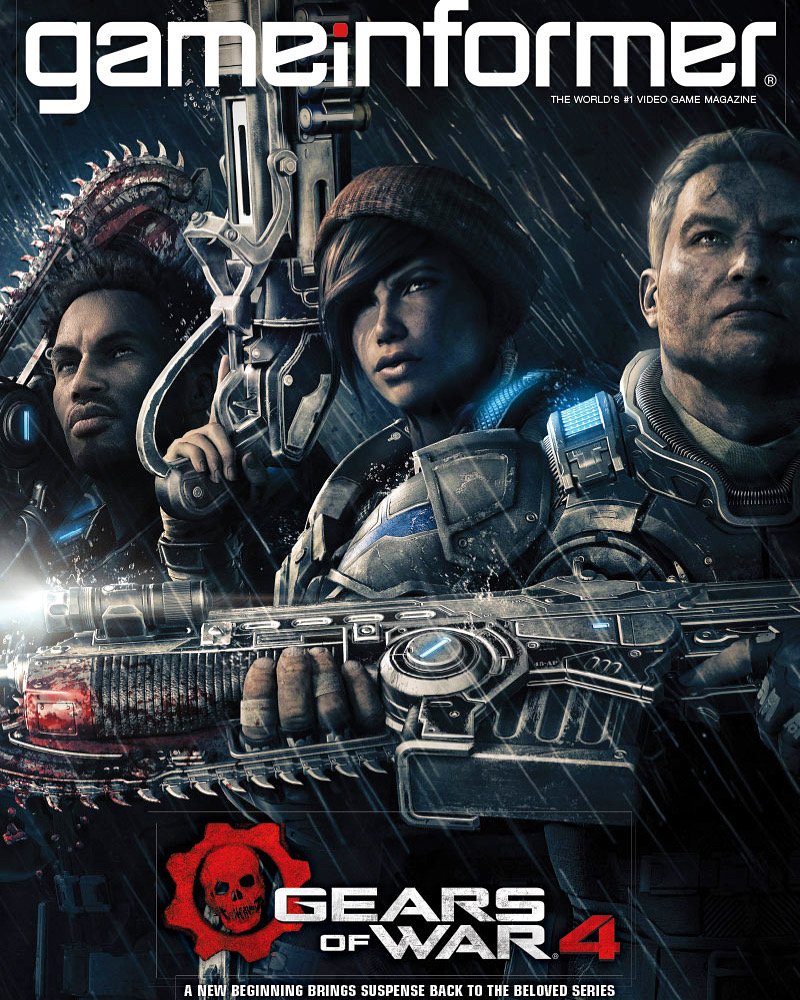X 上的Game Informer：「Five years ago today, Gears of War 4 was released on  Xbox One and PC. GI featured the game on the cover of issue 276 back in  2016. We