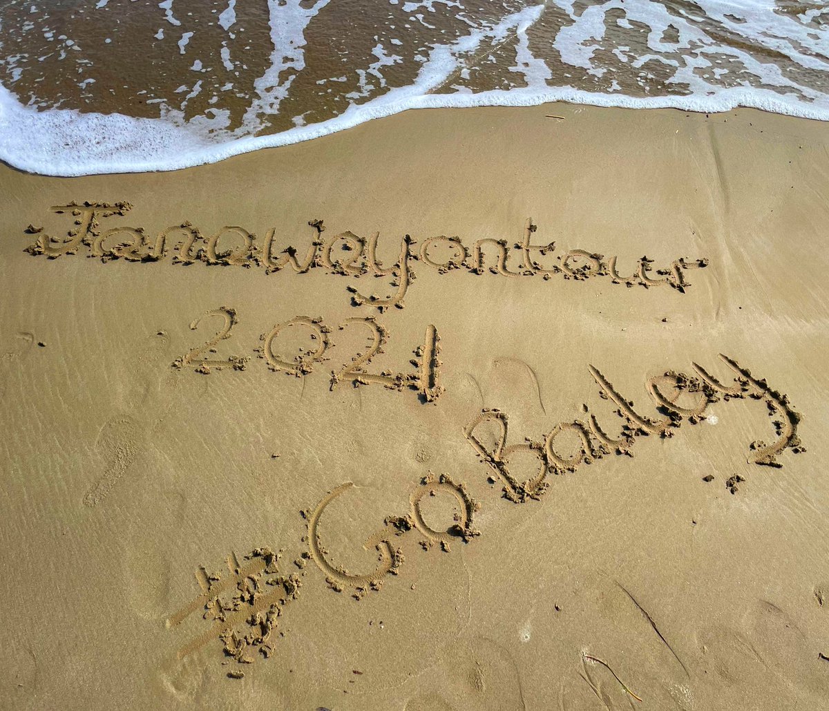 While on the sand on some remote beach, parked just a stones throw away in our <a href="/BaileyofBristol/">Bailey of Bristol</a> #motorhome. 
It must be done 😉☀️🏝#GoBailey #janawaysontour janawaysontour.co.uk