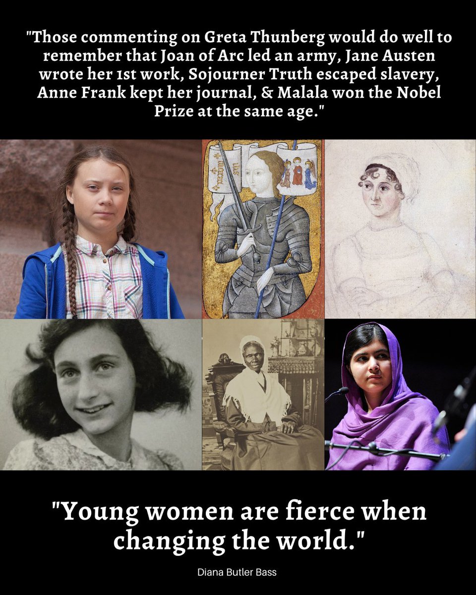 the_female_lead's tweet image. "Young women are fierce when changing the world." @dianabutlerbass
