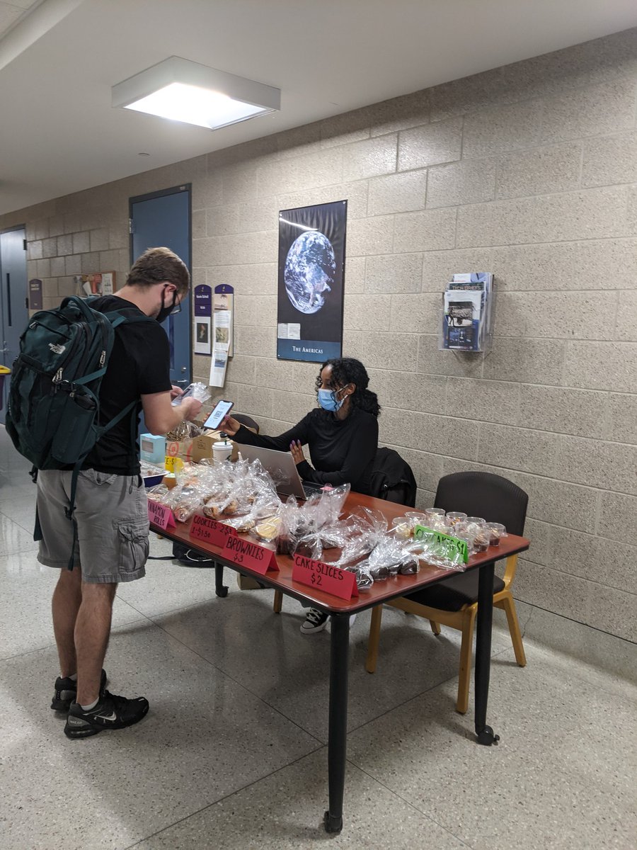 BAKE SALE in Trafton East 1st floor until 2pm today!  The Society of Women Engineers is fundraising for the upcoming year and would love your support! Venmo and Cash App accepted!