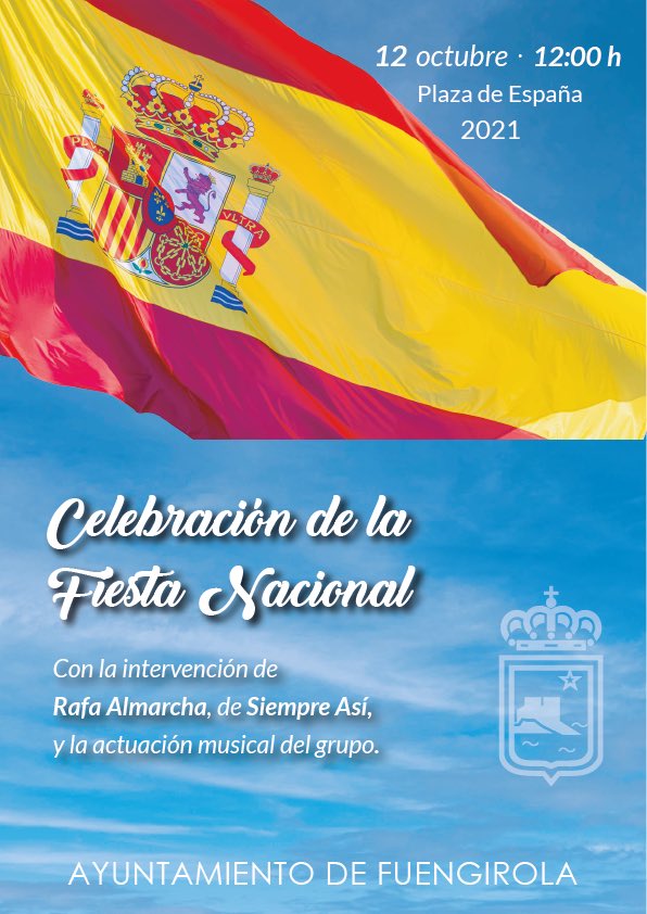 Mañana tenemos en #Fuengirola a <a href="/SiempreAsi_Ofic/">Siempre Asi Oficial</a> !!!