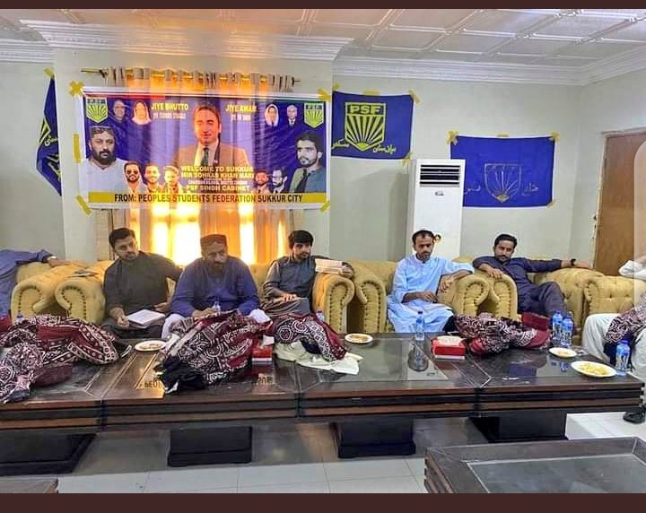 TopFanofLala's tweet photo. My Inspiration
General Secretary PSF Sindh @LalaMuradKhan Attended Benazirabad Division, Sukkur Division, Larkhana Division Meeting at Sukkur
#Rising_SPSF https://t.co/1co5y7r54d