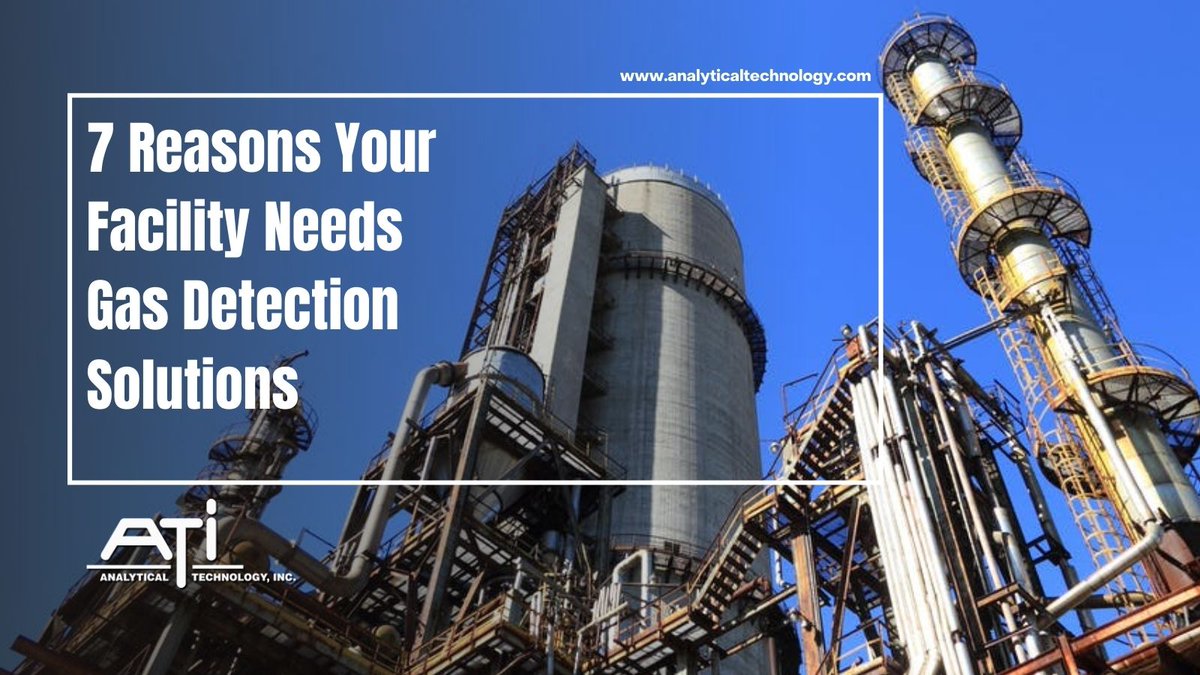 ATIMonitors's tweet photo. Part of running an industrial company requires knowing what can cause safety hazards. Here are reasons your facility needs gas detection solutions. #GasDetection #GasMonitor https://t.co/iRZfRrwV3l https://t.co/OTS60LQhY7