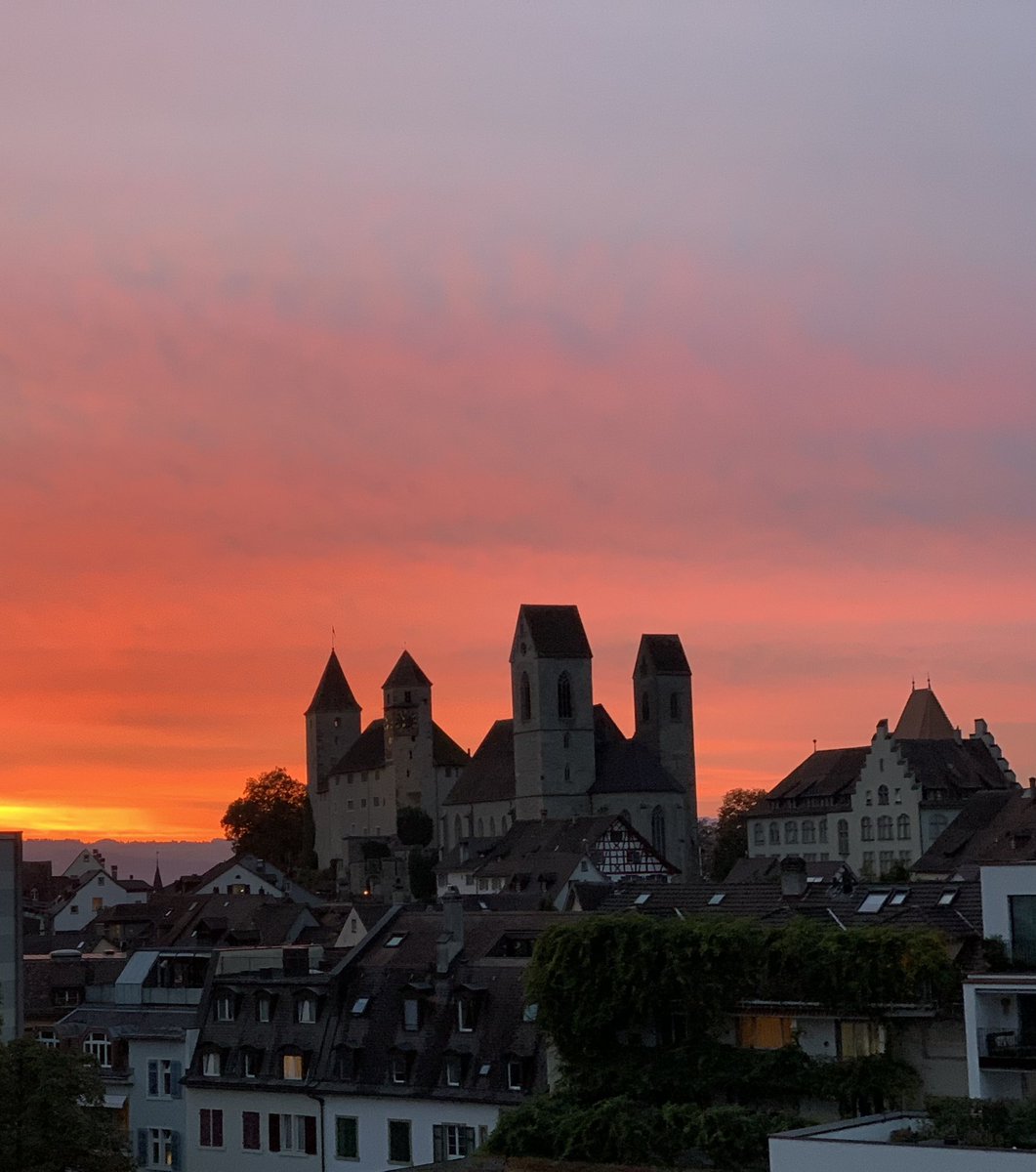Quattrocchio's tweet photo. @srfmeteo  - Schloss Rapperswil mit „natürlicher“ Beleuchtung - 11.10.2021 - 18.54 Uhr https://t.co/klI1bp9XzA